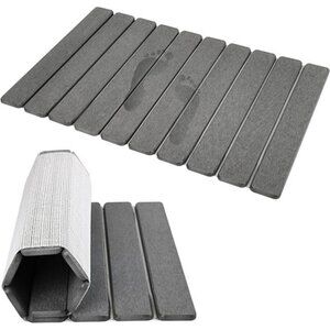 Stone Bath Mat Diatomaceous Earth Quick Dry Non Slip Absorbent Shower Mat